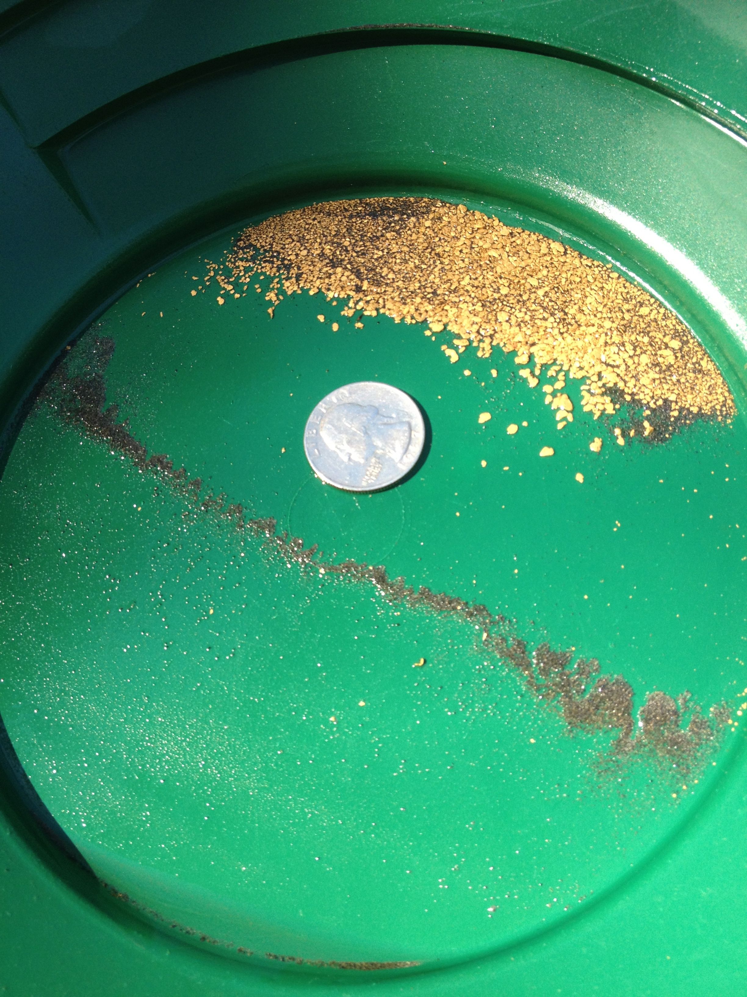 Unsearched GOLD PAYDIRT for Panning Gold Guaranteed Alaska